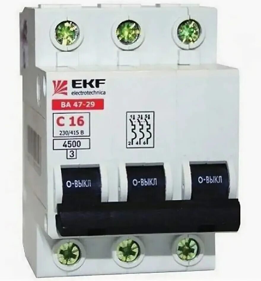 Ва 47 29 3. Автоматический выключатель ва 47-29, 3p EKF Basic. Автоматический выключатель 2p 50а (c) 4,5ка ва 47-29 EKF Basic. Автомат c40 EKF Basic. Автомат EKF c25.