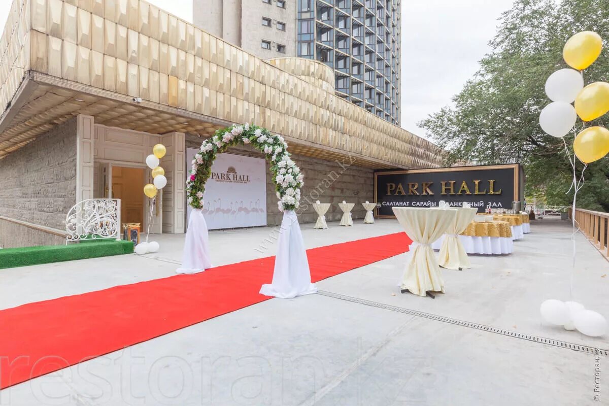 Декор свадьбы в Минске Ресторан Парк Холл (Park Hall)