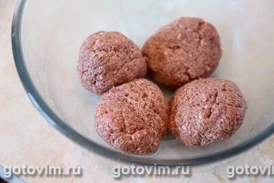 Небольшие круглые котлеты