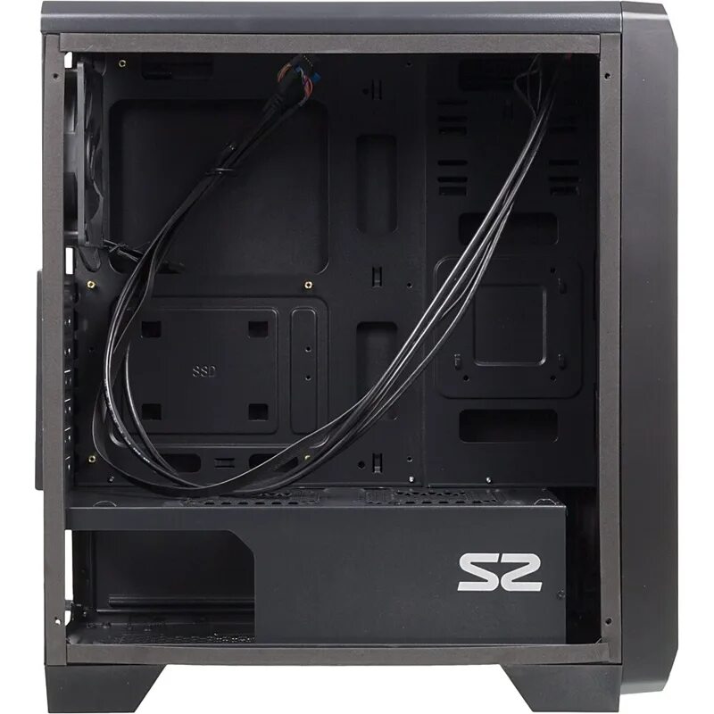 Корпус zalman s2 черный. Atx zalman s2. корпус atx zalman s2, midi-tower. zalman s2 tg.