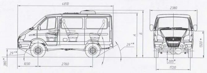 Габариты ГАЗ 2217 Соболь. Габариты ГАЗ 2217 Баргузин. ГАЗ Соболь 2217 4 х4 габариты. Габариты салона Соболь 2217. Газ соболь 2752 технические характеристики