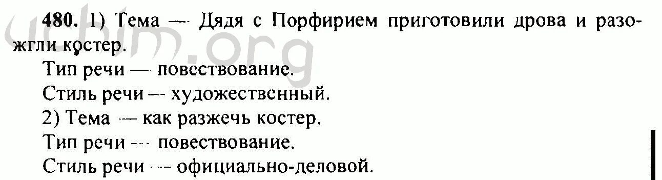 Русский язык 6 класс 480. Русский язык 6 класс номер 480. Сочинение по русскому упр 480. Русский язык 6 класс 480 упр план. Упр 480 6 класс 2 часть