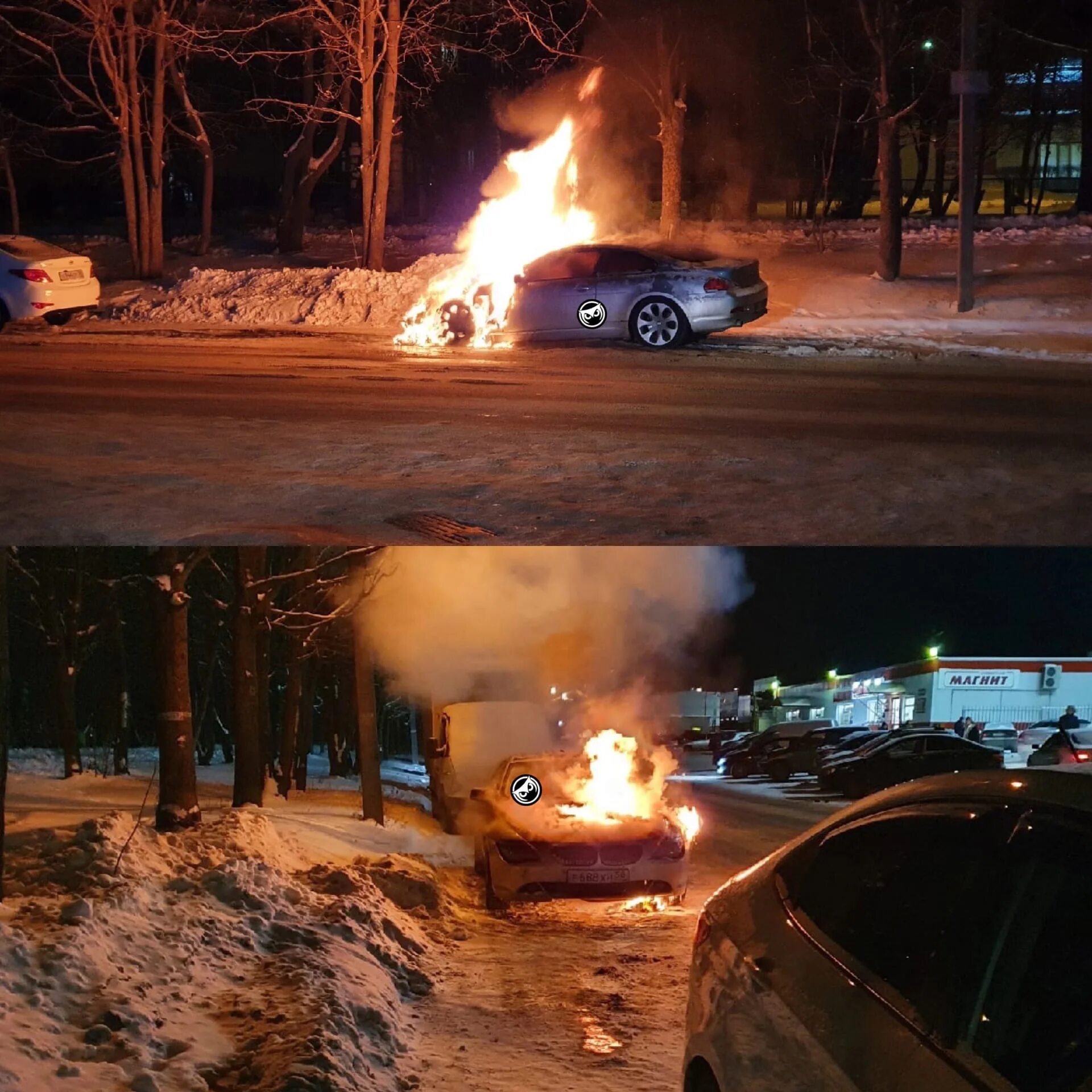 Пожар в Арбеково. Пожар автомобиля Пенза.