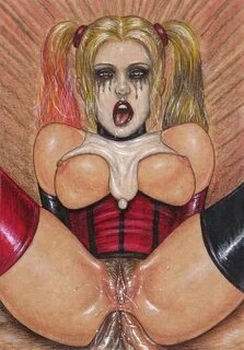 Harley Quinn pics tagged as anal sex, anal juice, double anal, squirting. 