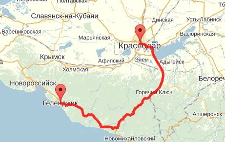 Как добраться до кабардинки на поезде