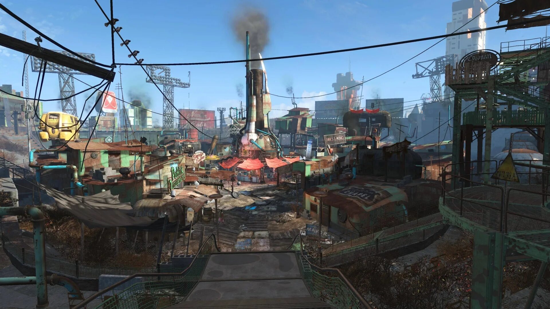 Fallout 4 все dlc последняя версия. Фоллаут Даймонд Сити. Даймонд Сити Fallout 4. Fallout 76 Diamond City.
