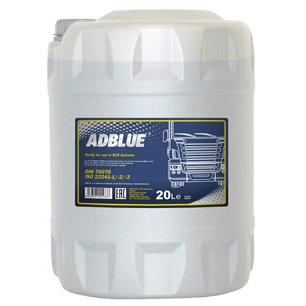 Реагент жидкость. Жидкость для системы SCR 20л (ADBLUE Sintec). Sintec ADBLUE 20 Л. ADBLUE Кан.20л (21,8 кг). Mannol ADBLUE.