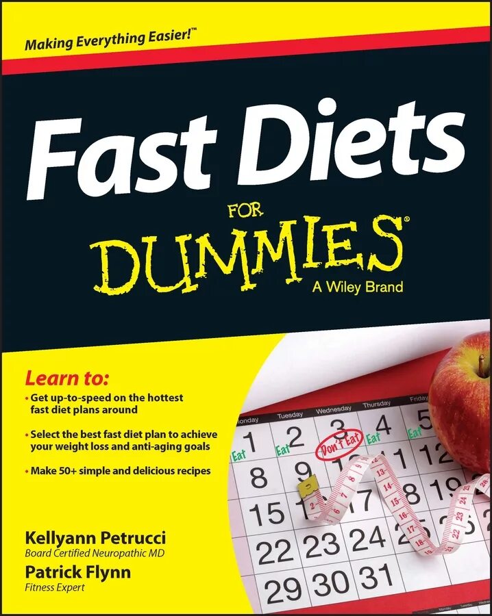 Fast Diets for Dummies. Fast Diet. Detox Diets for Dummies. Фаст книги