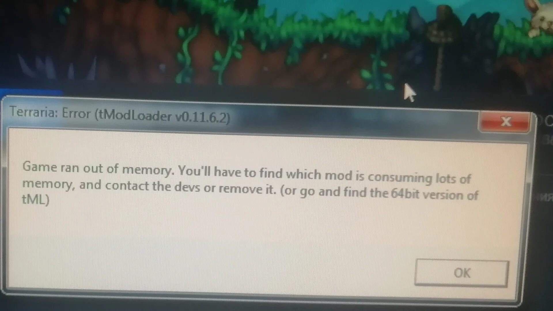 Terraria error