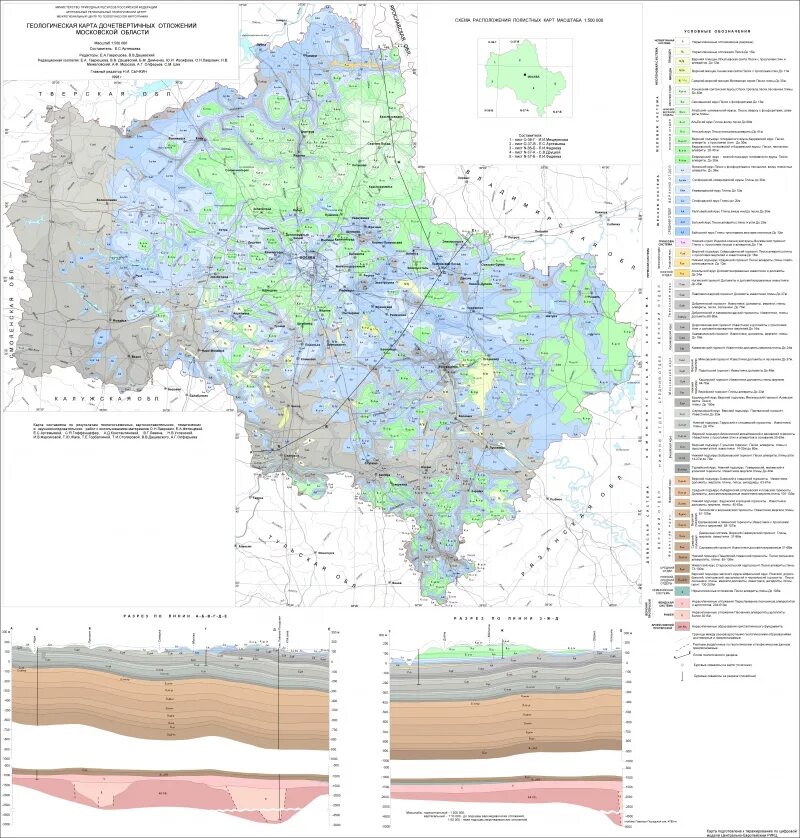 Карта грунтов