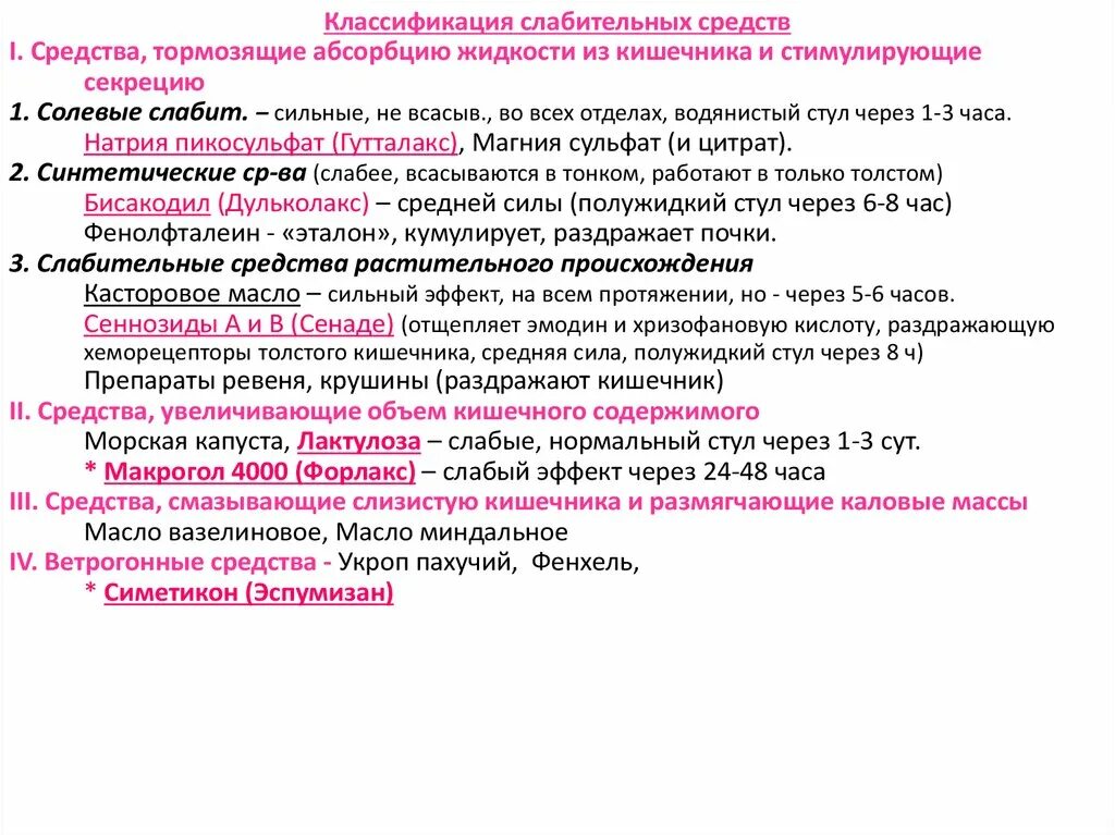 Классификация слабительных. Классификация слабительных средств. Слабительные средства классификация. Классификация слабительных препаратов. Средства раздражающие хеморецепторы кишечника.