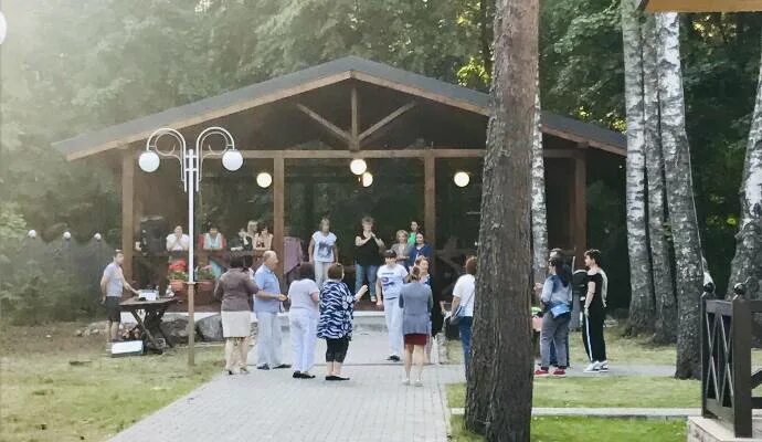 Санаторий серебряный родник куровское. Санаторий серебряный Родник Московская область. Серебряный Родник санаторий Орехово Зуево.