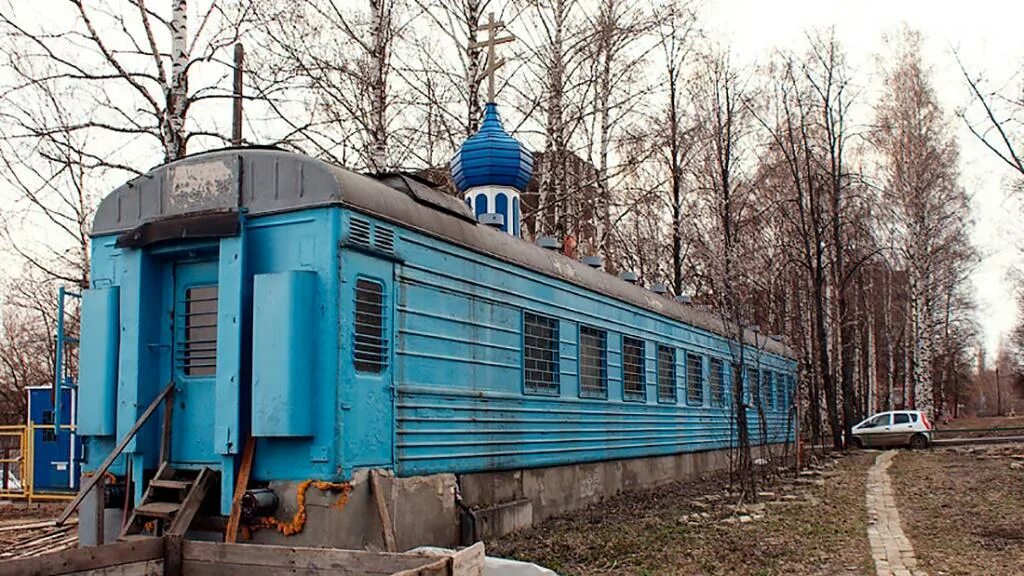 Храм-вагон в Нижнем Новгороде. Икона Державная Божья Матерь в храме вагоне в Нижнем Новгороде. Церковь вагончик в Нижнем Новгороде. Нижний Новгород Церковь поезд.