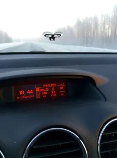 Пежо 308 в мороз