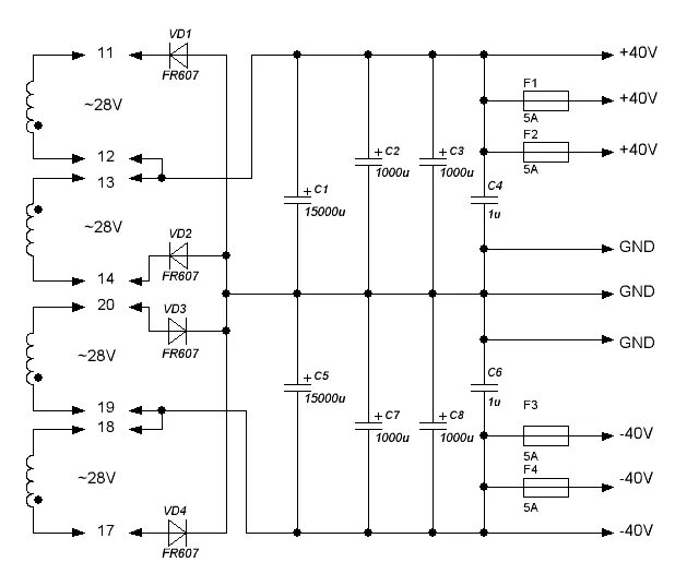 Блок питания унч. Двухполярный блок питания для усилителя stk4231ii. Импульсный двухполярный блок питания для усилителя схема. Двухполярный мощный источник питания схема. Блок питания для УМЗЧ схема.