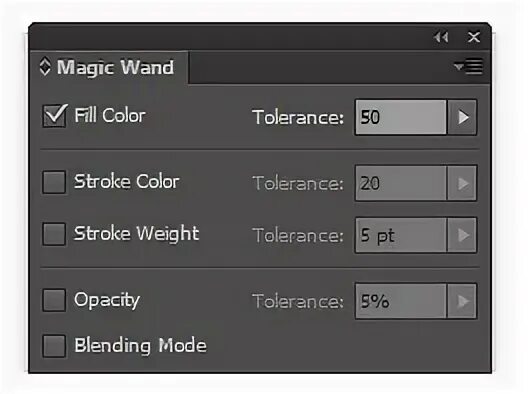 Magic Wand tolerance.