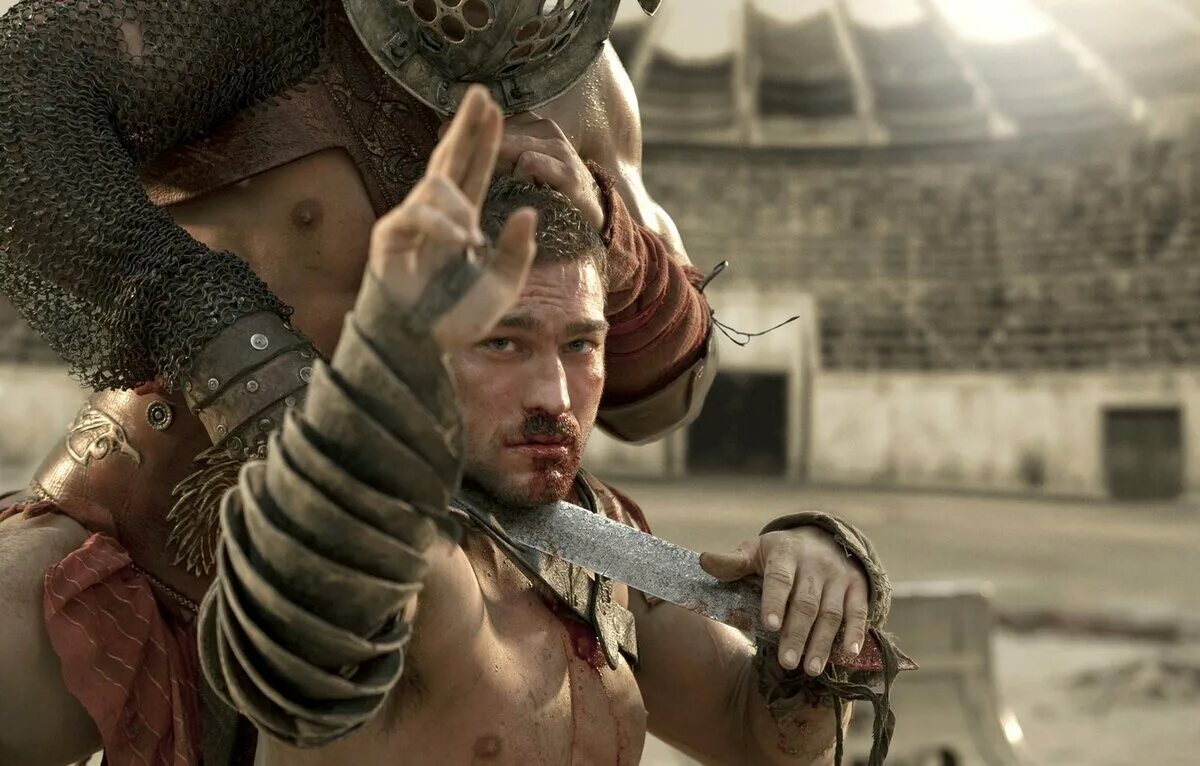 Про гладиаторов рима. Spartacus Энди Уитфилд.