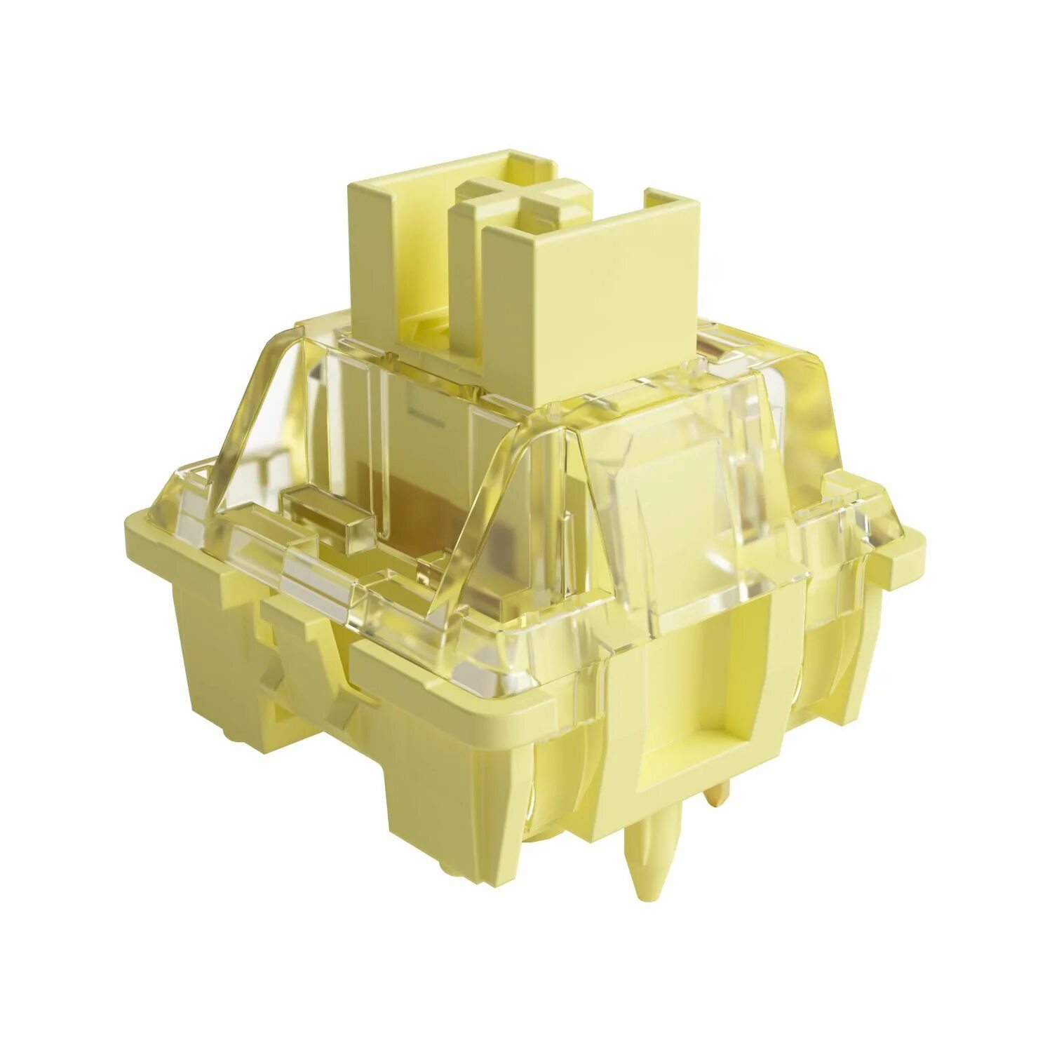 Cream yellow switch. Cream yellow switch