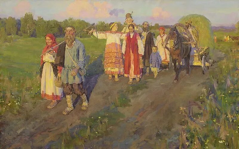 Изображение крестьян. Станислав бабюк сенокос. станислав бабюк крестьяне. станислав бабюк художник. бабюк станислав. русь..