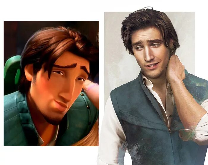 Как будет выглядеть в реальной жизни What if they were real  Princess Rapunzel fron Tangled Real disney princesses,