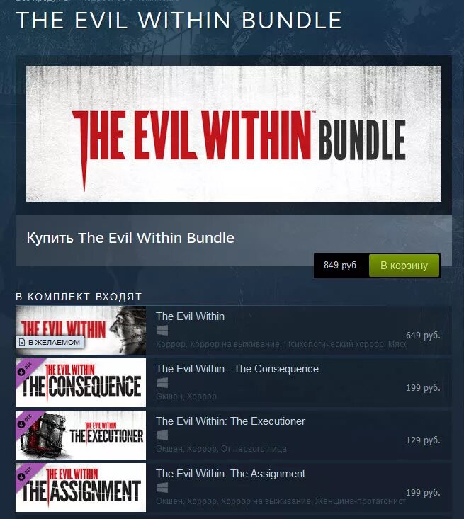 The evil within системные