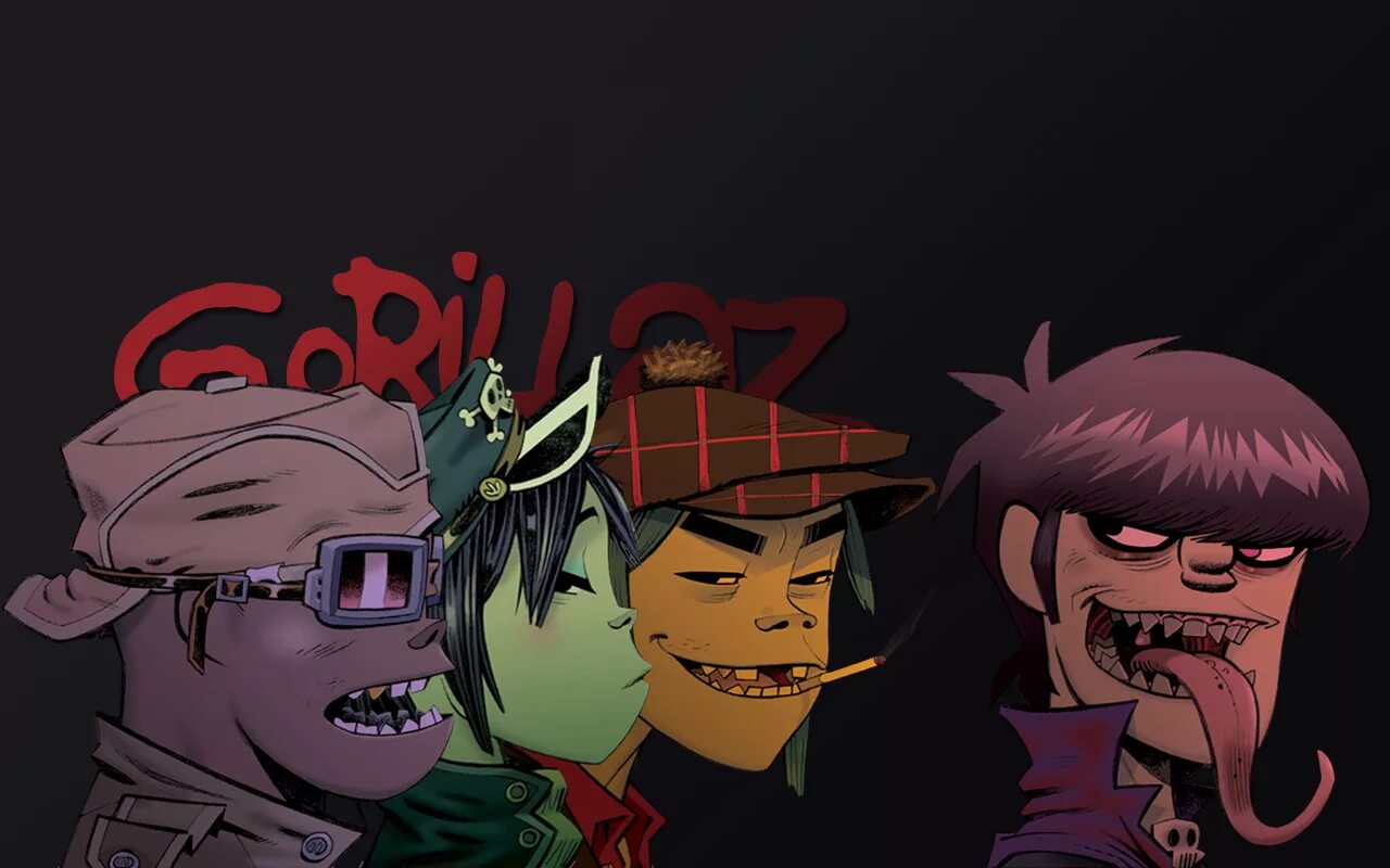 Гориллаз слушать песни. Группа Gorillaz. Группа гориллаз 2д. Гориллаз 2001.