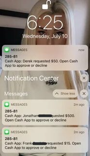 Notification message received