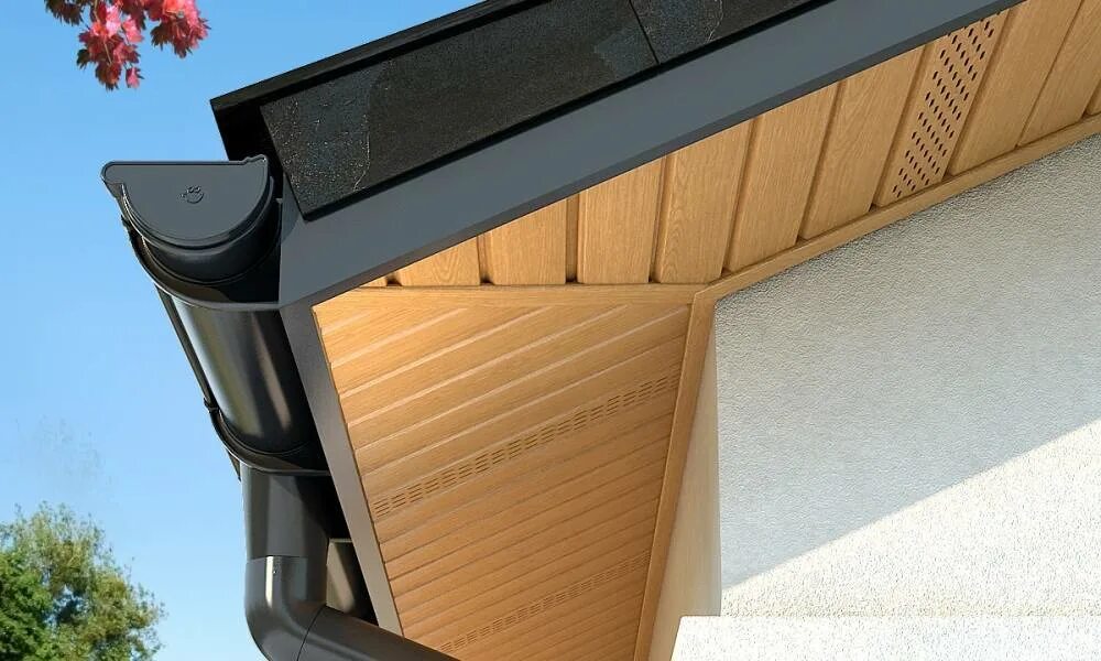 Подшивка навеса профлистом снизу 7024. Софит перфорированный, подшивка свесов. Лобовые софиты. J-фаска ( ветровая, карнизная планка металл. Лобовые софиты.