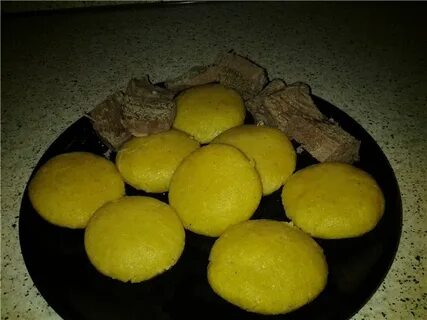 Кукурузные хинкали на кефире