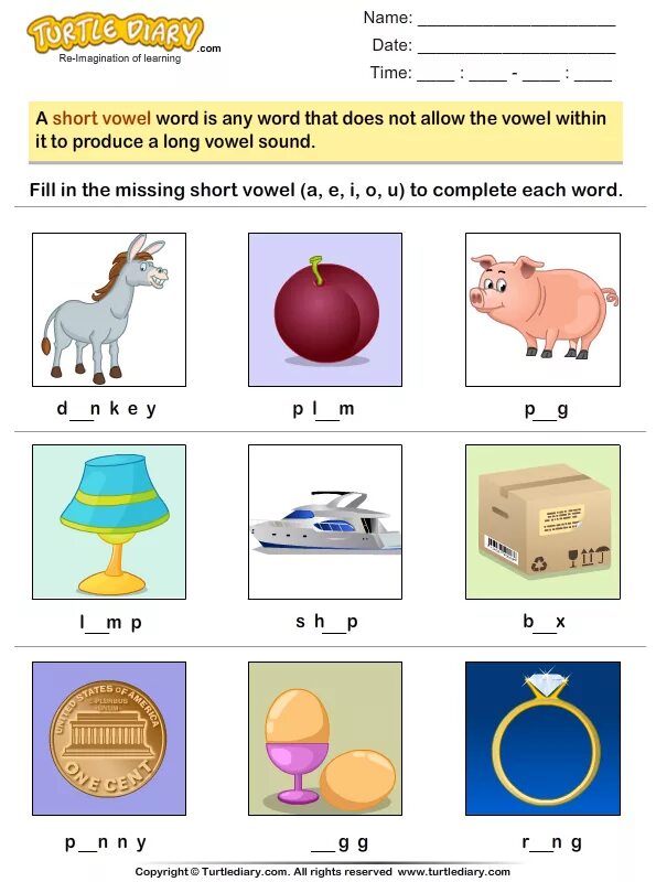 Complete the missing vowels. Fill in short Vowel Sound. Short Vowels Worksheets. Complete the Words with the missing Vowels. Short Vowel e.