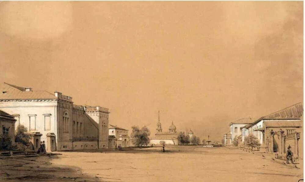 Дом генерал-губернатора Оренбург 19 век. Дом генерал-губернатора Оренбург 18 век. Оренбург 19 век дом губернатора.