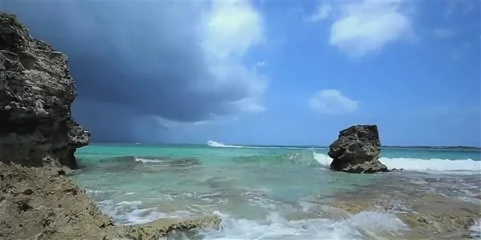 Only ocean. Only ocean