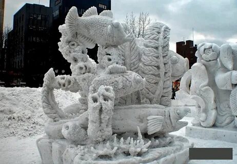 Фестиваль снежных фигур