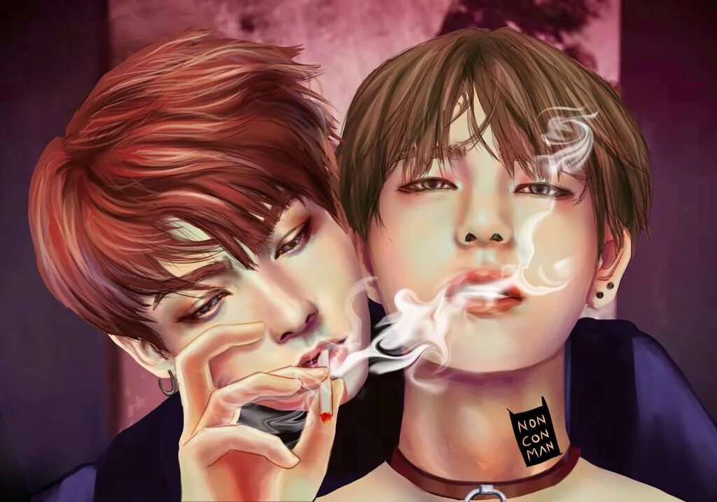 Читать фф пылающий. Вигуки БТС арт. БТС xxerru Vkook. BTS Art 18 Вигуки. БТС Чонгук и Тэхен арт 18.