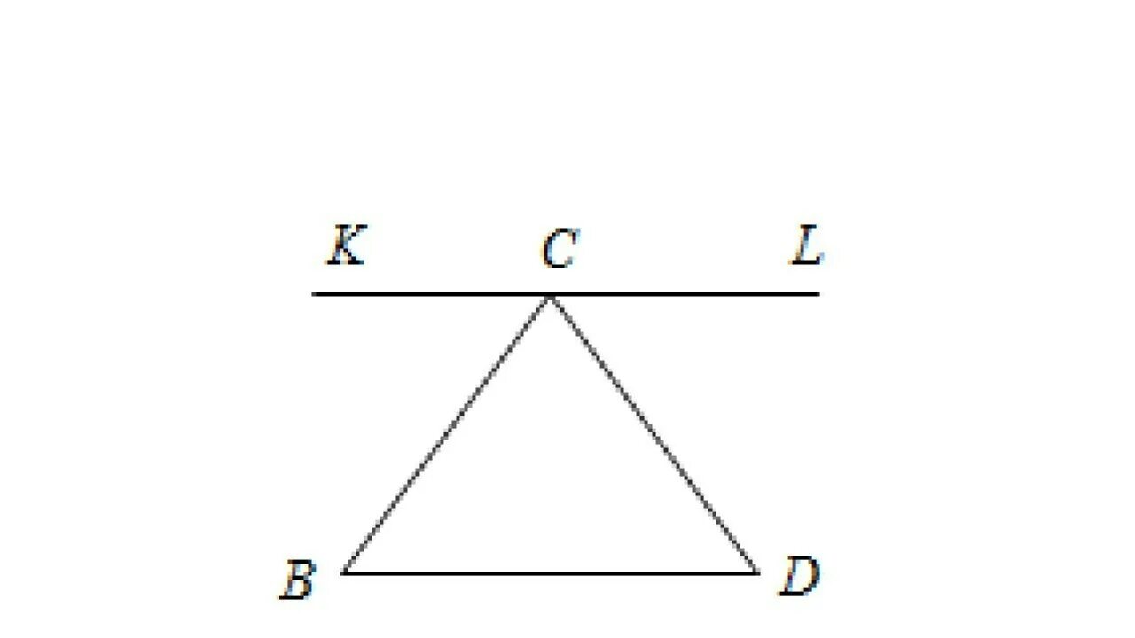 Изобразите треугольник bcd. Общая сторона на рисунке. На рисунке через вершину с треугольнике. Треугольник c. Прямая параллельная стороне АС треугольника через вершину б.