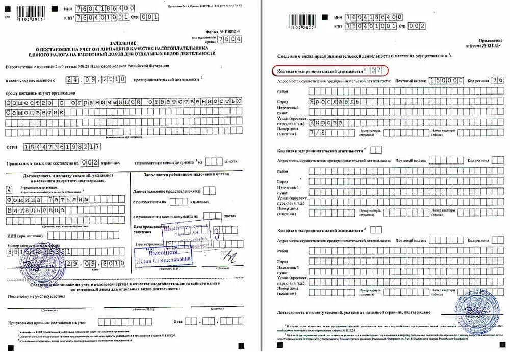 Декларация по вмененке для ИП. Форма заявления физ лица о постановке на учет в налоговом органе. Печать налоговой на декларации. Декларация по УСН.