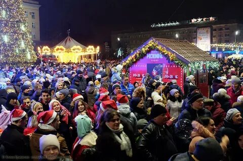 Новогодние праздники в орле
