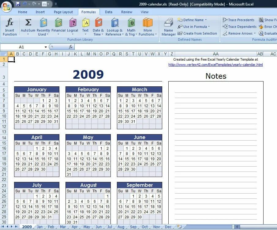 Ответы Mail.ru: Excel, help!) Построить на рабочем листе календарь (который можн