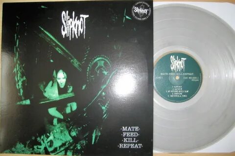 12" Color Vinyl LP Mate.Feed.Kill.Repeat Slipknot --- System of a Down...