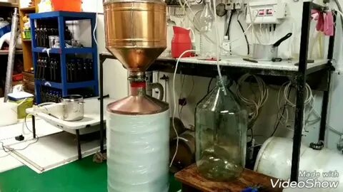 Перегонка зерновых на колонне