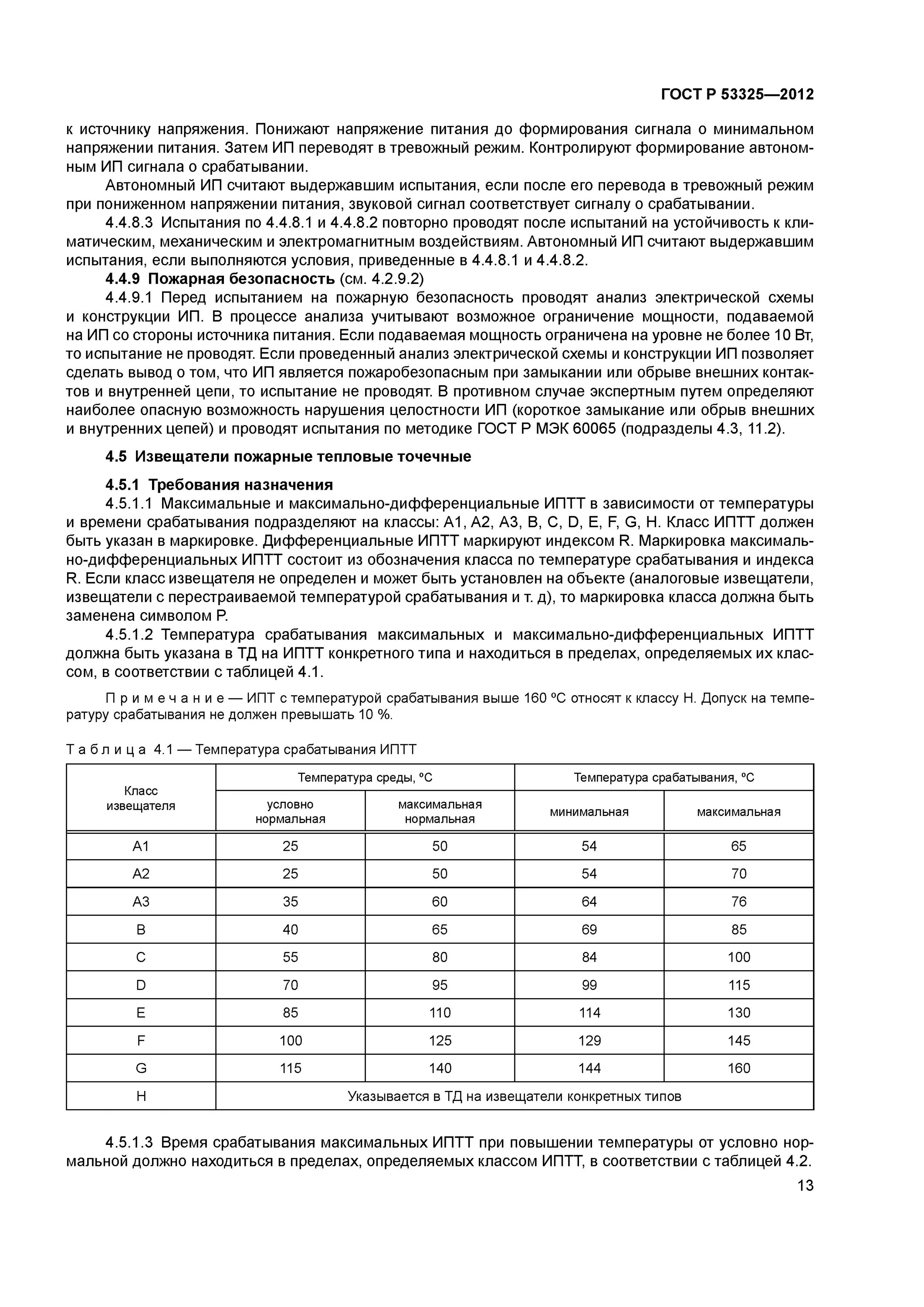 Гост 53325 2012 статус. ГОСТ Р 53325-2012. Классификация систем пожарной сигнализации по ГОСТ Р 53325 2012. ГОСТ 53325-2012 приложение б. Пламенно фотометрический метод определения калия.