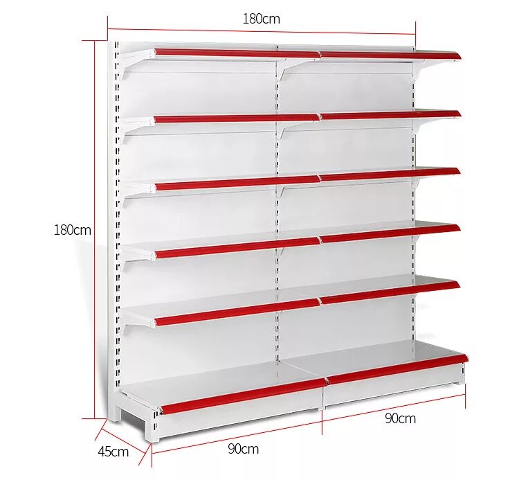 Стеллаж торговый be shelf40 s80 (w=400; h=1900; 7021; 5*40). Стеллаж торговый металлический. Размеры стеллажей для магазина. Полки для продуктового магазина. Объем стеллажа