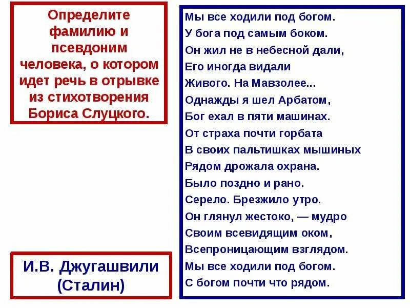 Все мы под богом