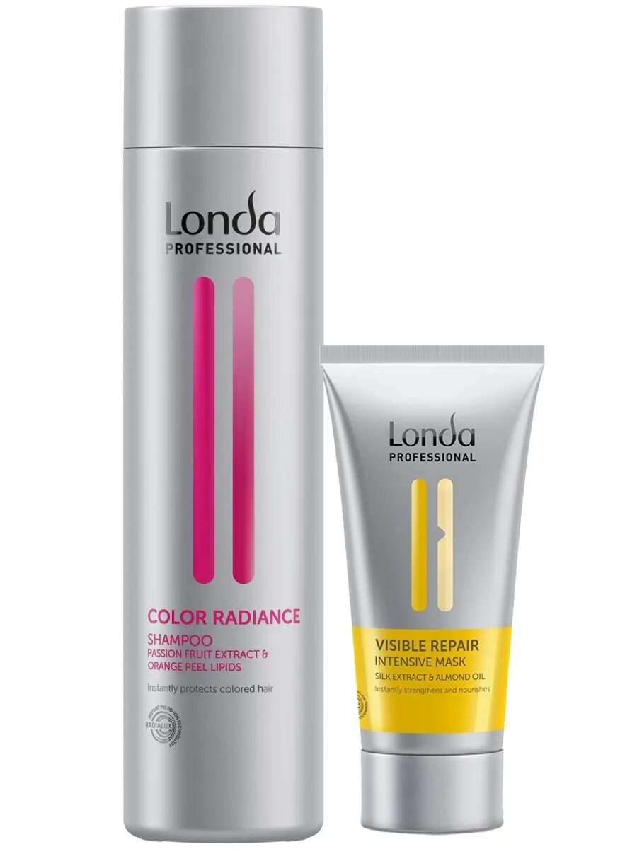 Visible repair маска. Londa professional шампунь Color Radiance для окрашенных волос 250. Londa Color Radiance Color Radiance шампунь для окрашенных волос (250мл). Londa Color Radiance маска 30 мл. Маска Londa professional visible Repair 30 мл.