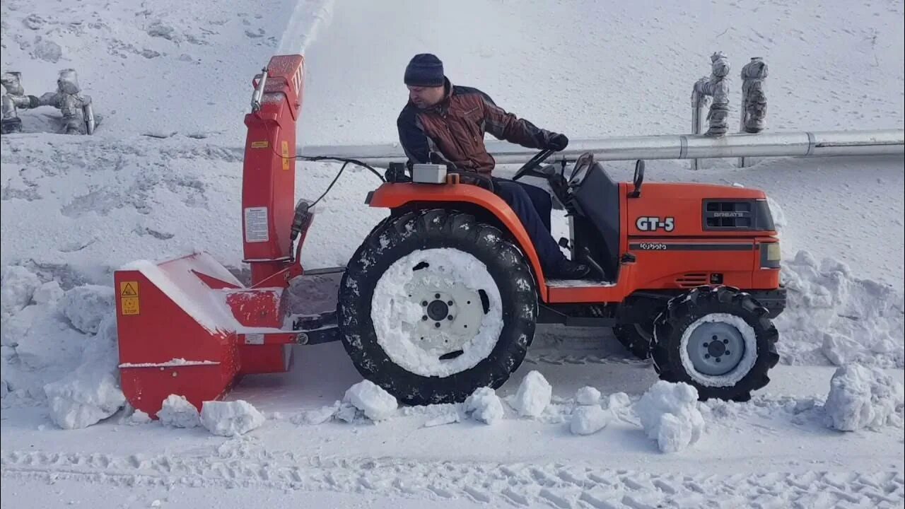 Шнекоротор снег