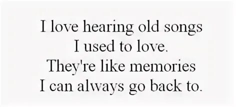 Love to hear