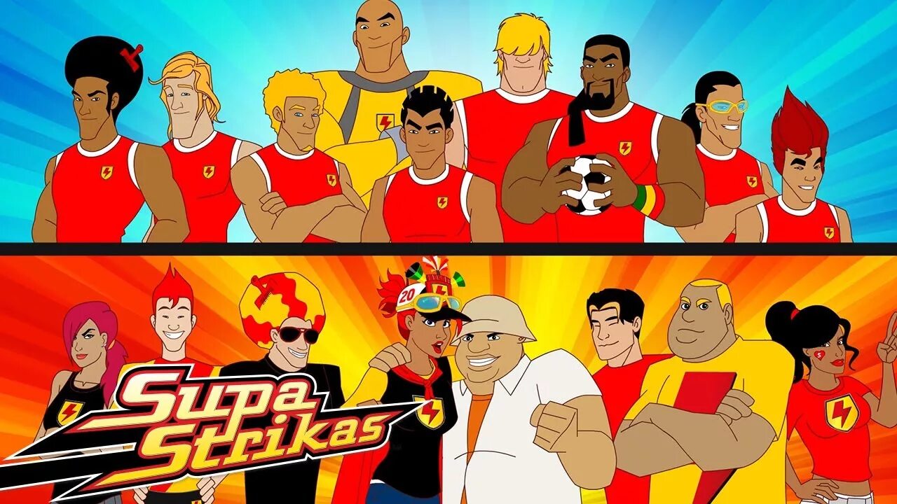 Шейкс Суперстрайкеры. Supa strikas игроки. Команды из мультика супер СТРАЙКЕРЫ. Суперстрайкеры