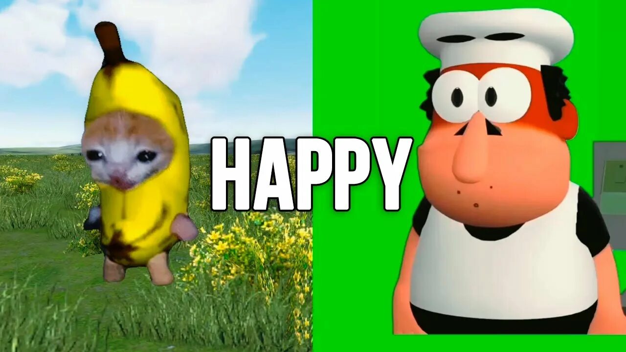 Evolution of Happy Happy Cat - YouTube