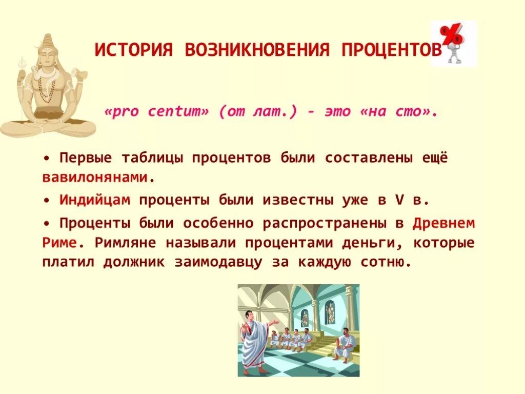 Проценты суть