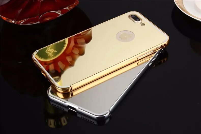 Золотой чемодан. Iphone 5 gold. Накладка на iphone 6. Gold aluminium case. Металлические накладки на айфон.